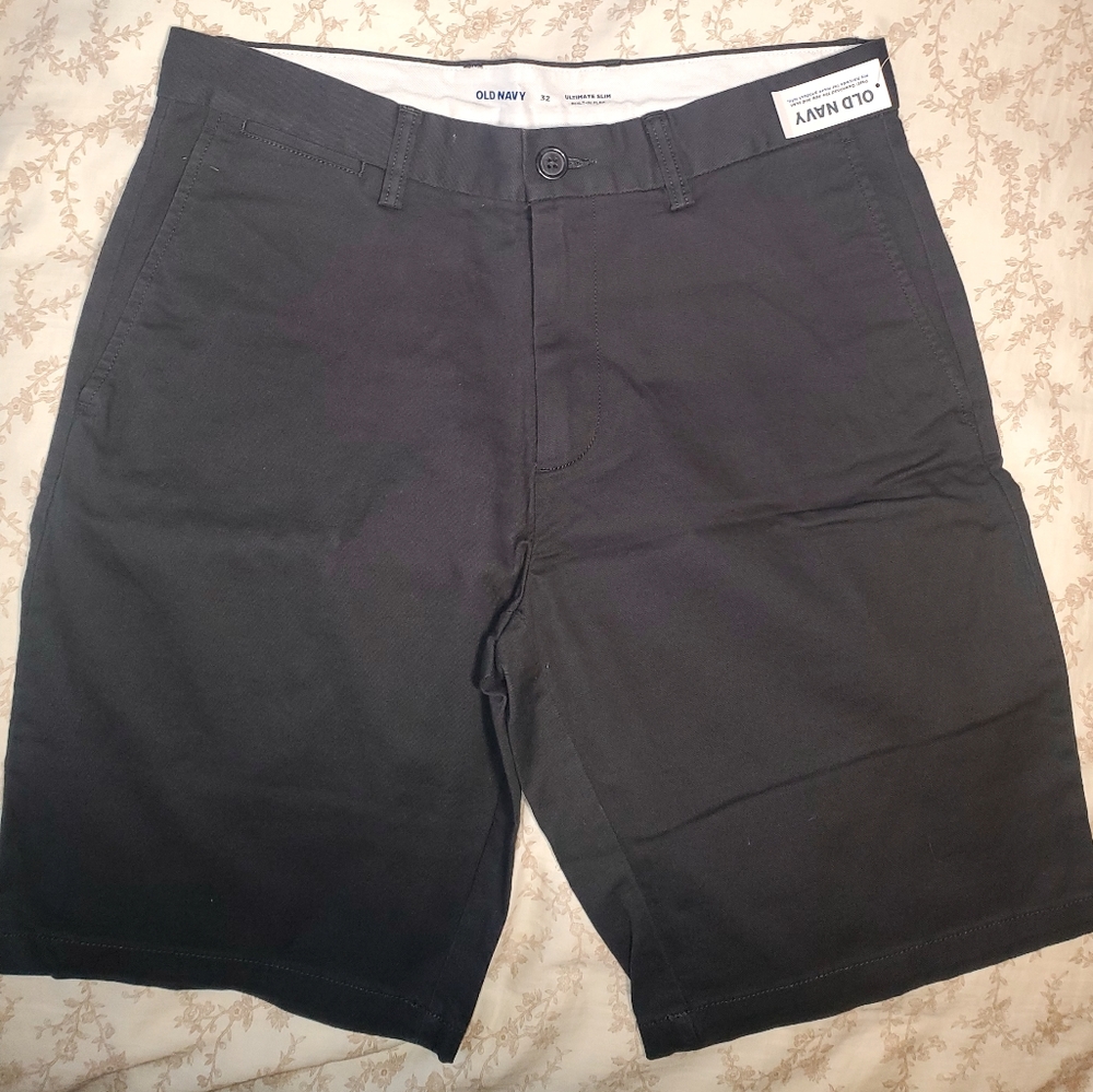 NWT Twill dark grey shorts